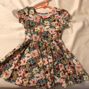 Girls dot dot smile dress